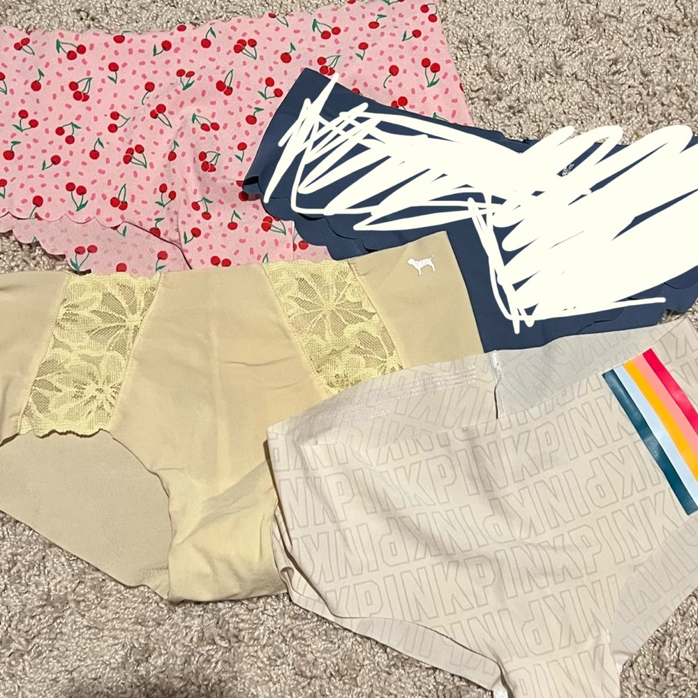 PINK Victoria's Secret no show underwear - one pair or bundle